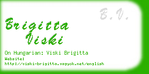 brigitta viski business card